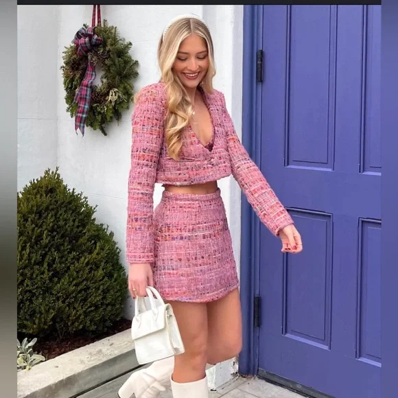 NWT for love and lemons 🍋 blazer/skirt set - Picture 5 of 14